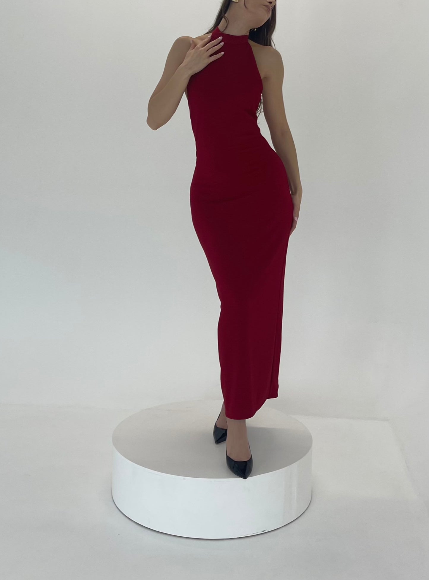 Maria in Red Dress